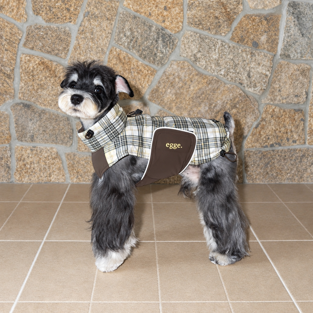 Woodland 90% White Duck Down Puffer Vest for Dogs