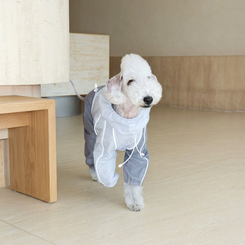 Lightweight Rain Suit raincoat for dogs