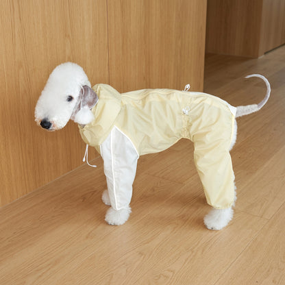 Lightweight Rain Suit raincoat for dogs