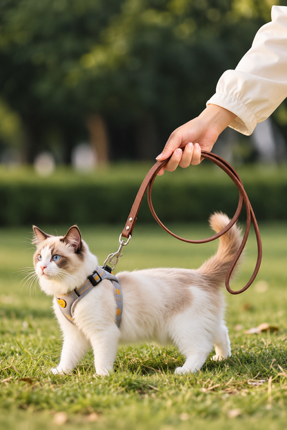 150cm leather dog lead – view 4