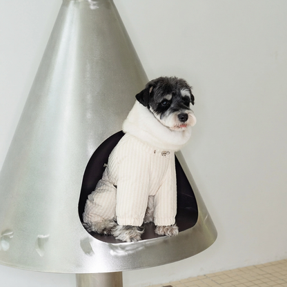 WinterCore Four-Leg Dog Jacket – Grey, White or Navy