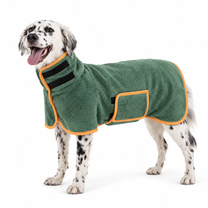 Hooded Dog Drying Robe & Pet Bathrobe, XS to XL
