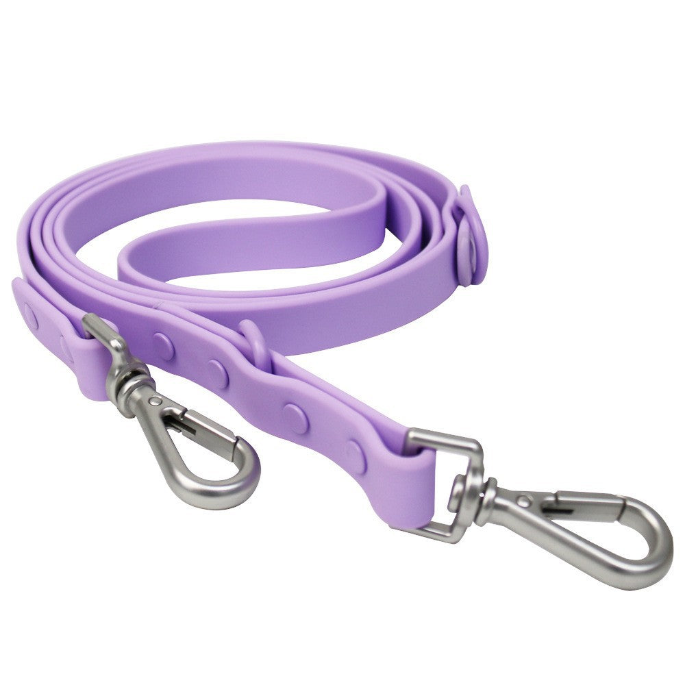 Wipe-Clean Dog Lead in Purple