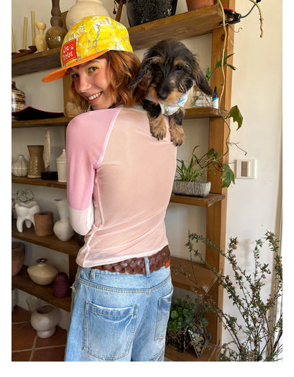 Citrus Explorer Matching Caps – Human & Dog
