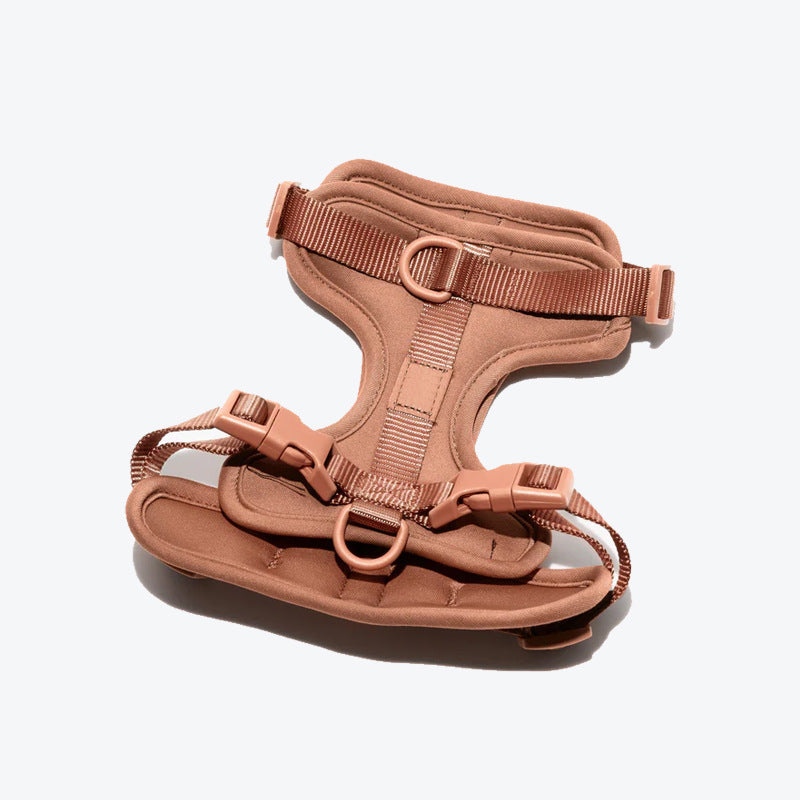 Wipe-Clean Dog Harness in Brown