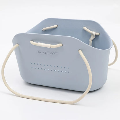 Light Mist Blue breathable pet carrier bag for small dogs and cats