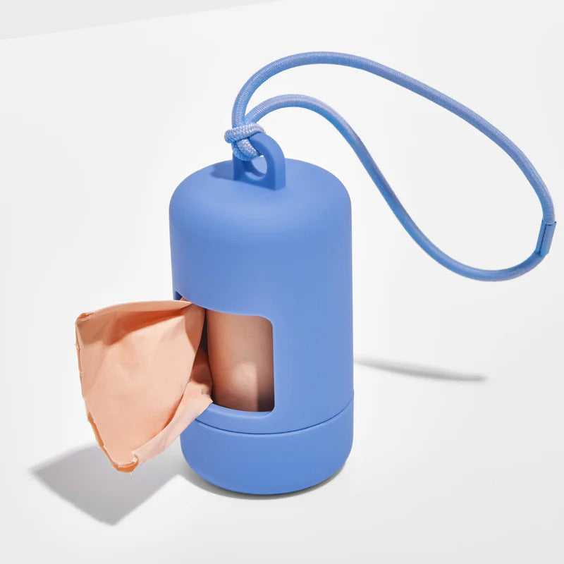 Poop Bag Holder in Moonlight Blue