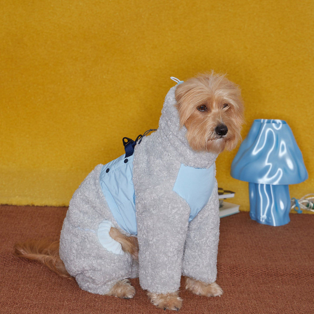 CloudShear Plush Winter Jumpsuit for Dogs