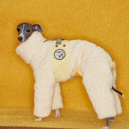 CloudShear Plush Winter Jumpsuit for Dogs