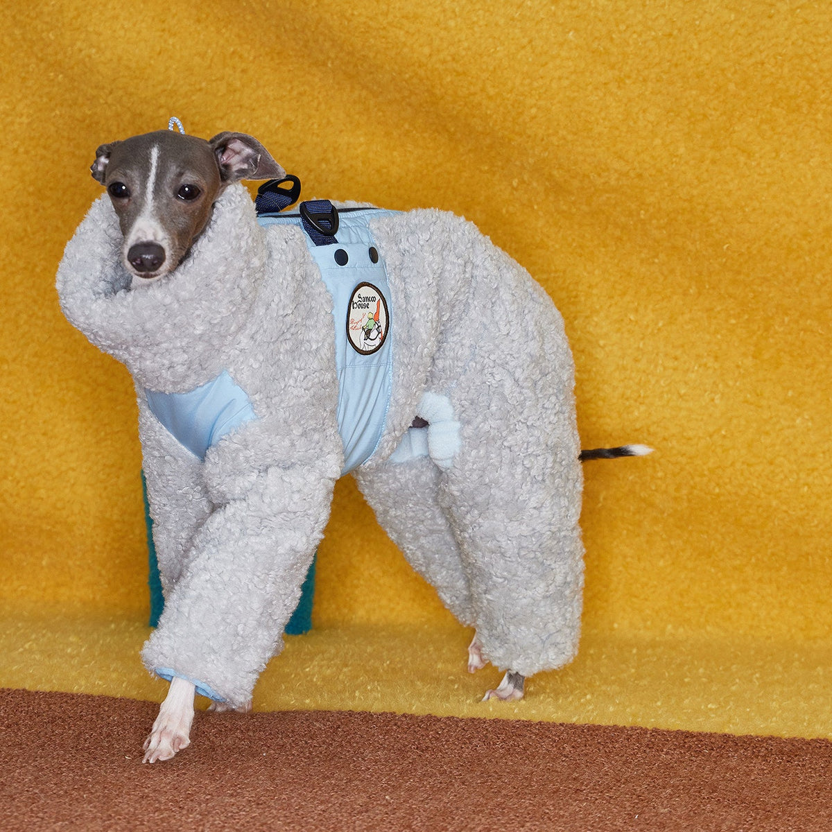 CloudShear Plush Winter Jumpsuit for Dogs