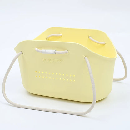Vanilla Yellow breathable pet carrier bag for small dogs and cats