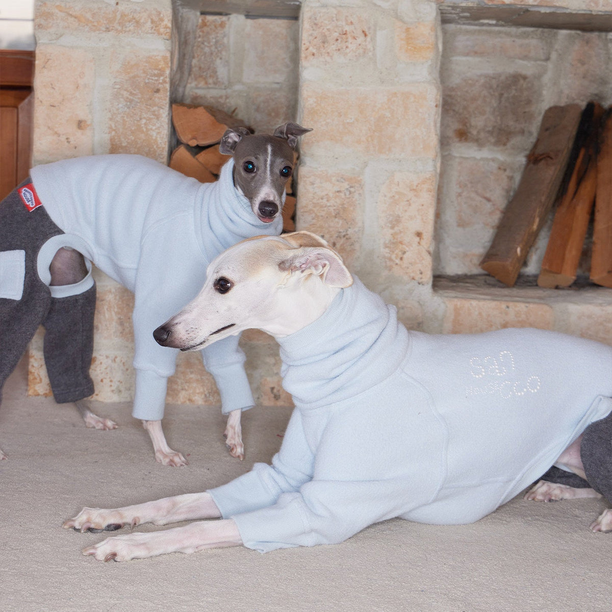 CloudSnuggle Winter Patchwork Jumpsuit for Dogs