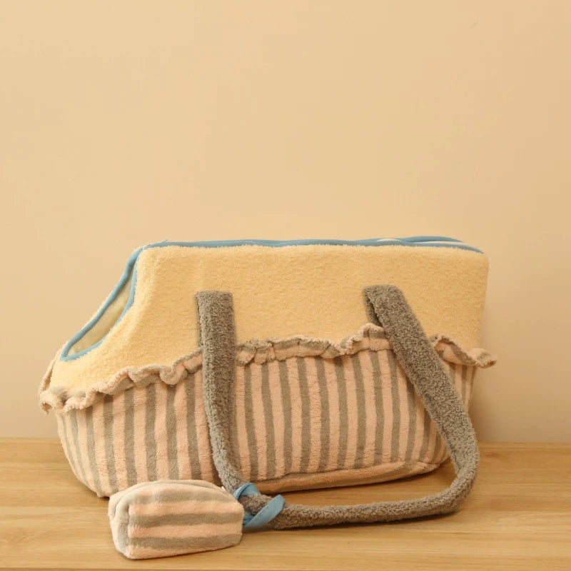 Pet Carrier Shoulder Bag – Small Cat and Dog Carrier Handbag for Kittens and Toy Breeds, 6 Colours