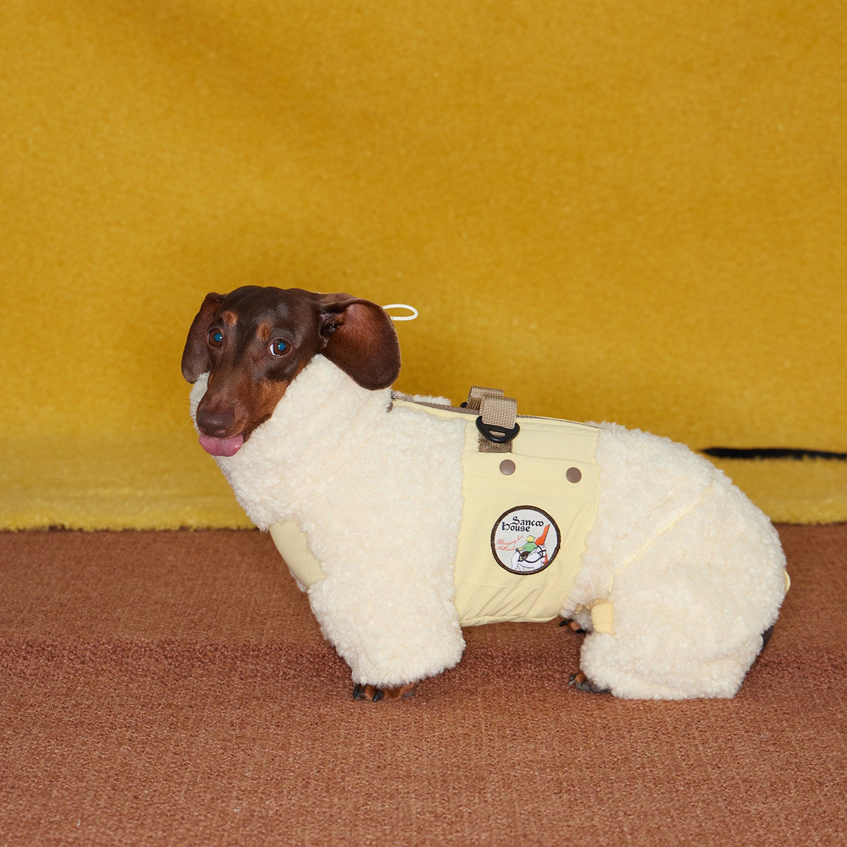 CloudShear Plush Winter Jumpsuit for Dogs