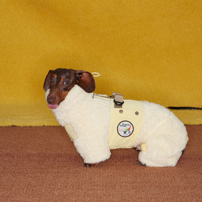 CloudShear Plush Winter Jumpsuit for Dogs