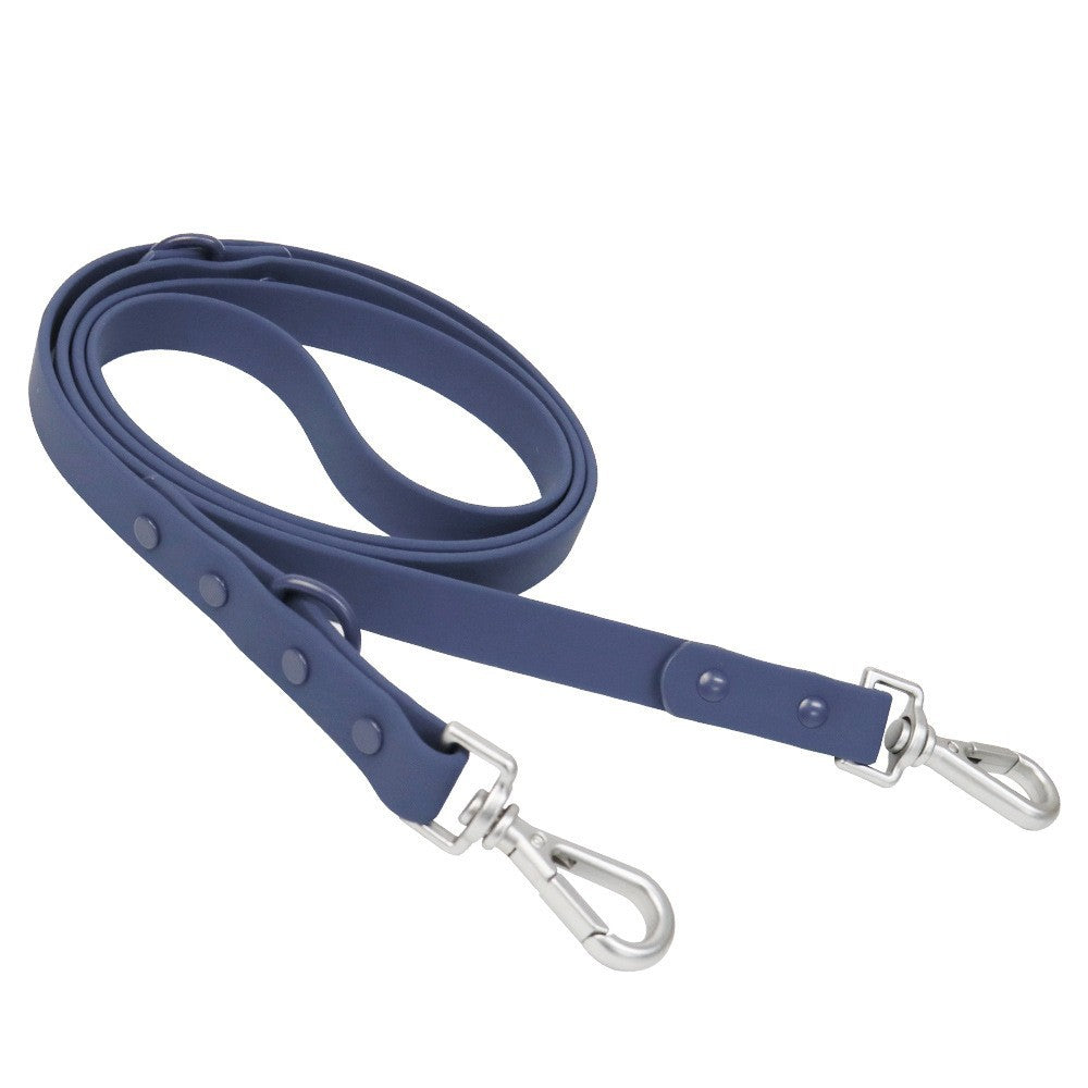 Wipe-Clean Dog Lead in Blue