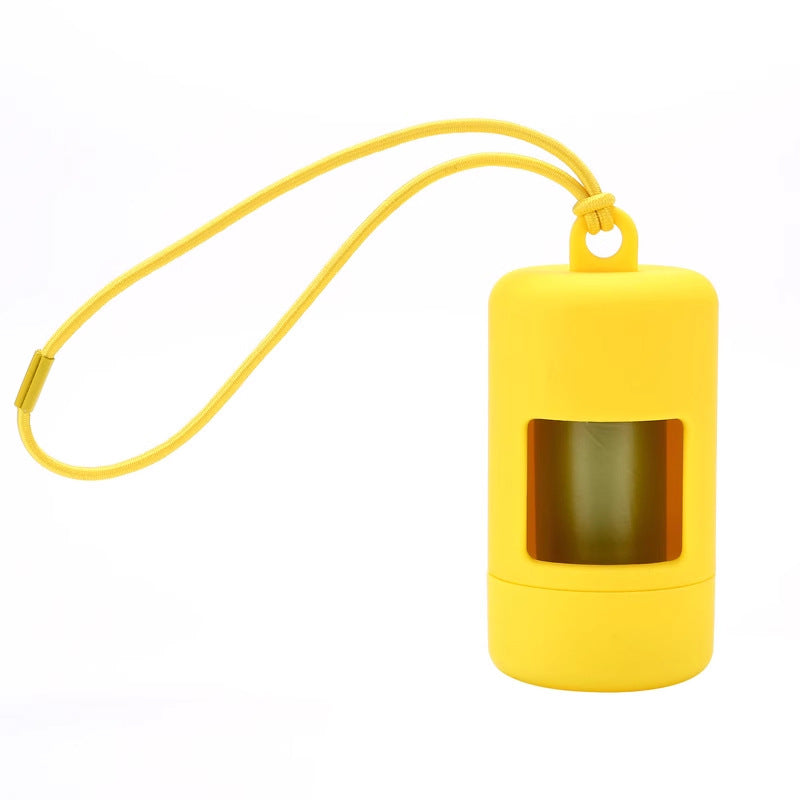 Poop Bag Holder in Yellow