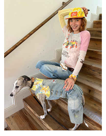 Citrus Explorer Matching Caps – Human & Dog