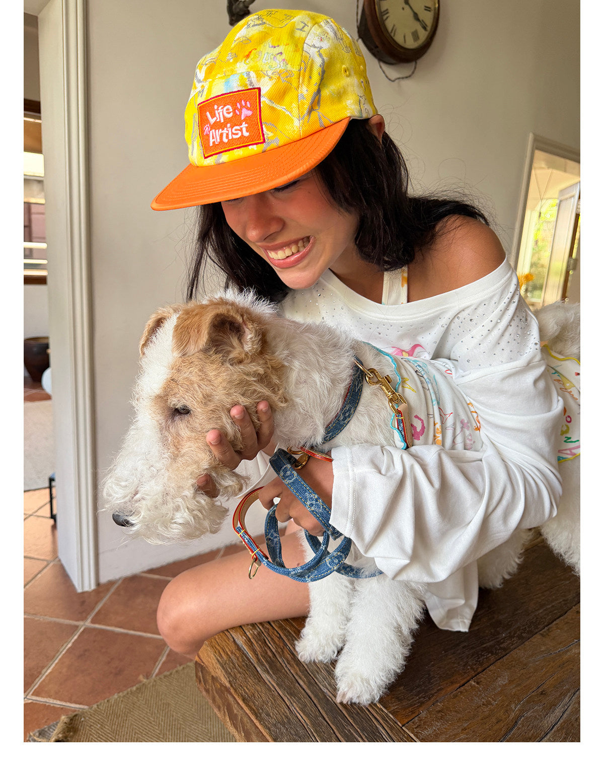 Citrus Explorer Matching Caps – Human & Dog