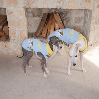 SnuggleStripe Cosy Half-Wrap Sweater for Dogs