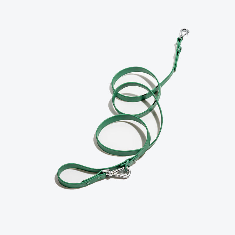 Wipe-Clean Dog Lead in Green
