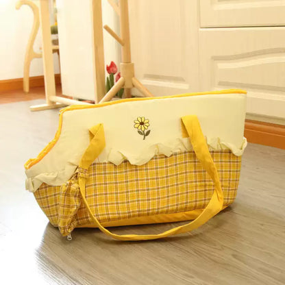 Pet Carrier Shoulder Bag – Small Cat and Dog Carrier Handbag for Kittens and Toy Breeds, 6 Colours