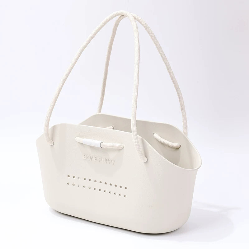 Breathable pet carrier bag with air holes, view 13