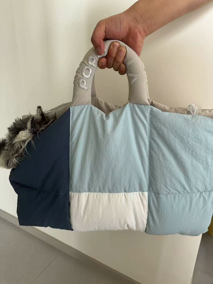 Quilted Dog Travel Mat & 2-in-1 Carry Bag