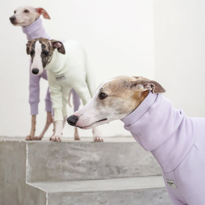 Soft Touch Classic Four-Leg Dog Knit – Purple or Green