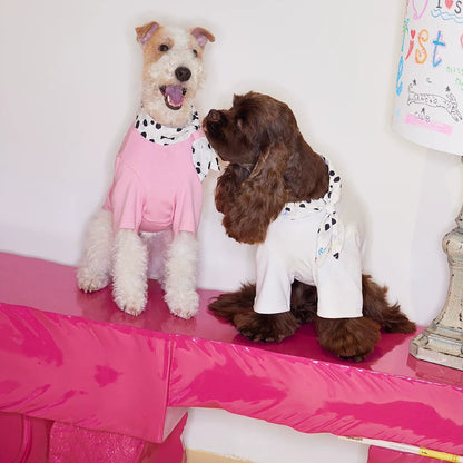 Doodle Scarf Bow-Tie Tee t-shirt for dogs