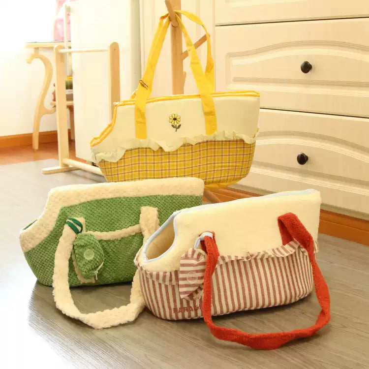 Pet Carrier Shoulder Bag – Small Cat and Dog Carrier Handbag for Kittens and Toy Breeds, 6 Colours