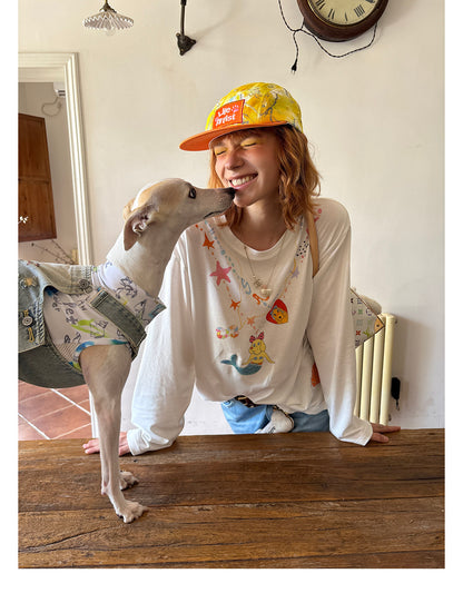 Citrus Explorer Matching Caps – Human & Dog