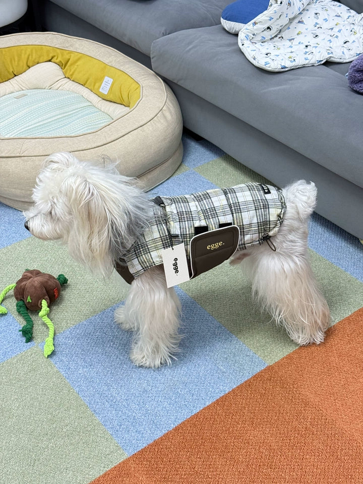 Woodland 90% White Duck Down Puffer Vest for Dogs