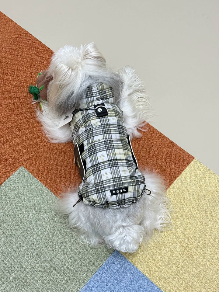 Woodland 90% White Duck Down Puffer Vest for Dogs