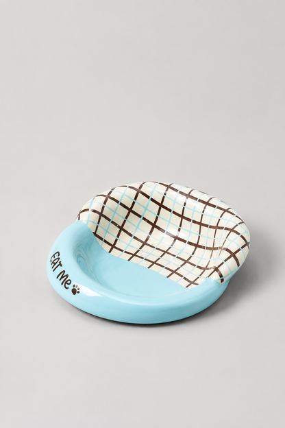 Blue bowl without packaging