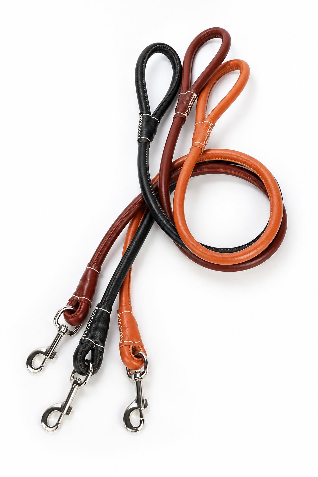 PU leather dog collar and lead set – view 6