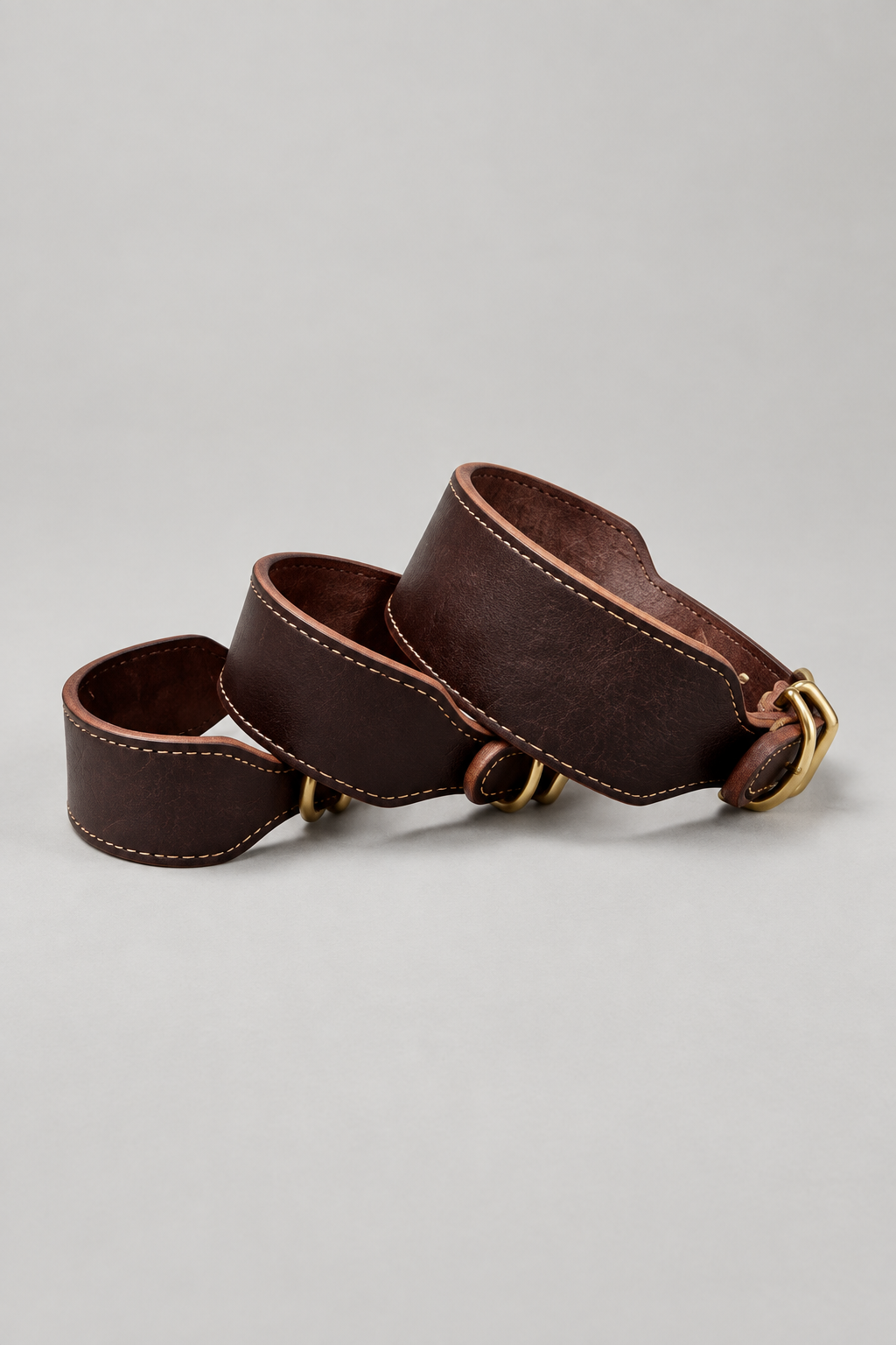 Leather sighthound collar – view 6