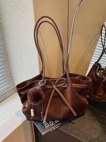 Suede Pet Tote Shoulder Bag – Stylish Dog and Cat Carrier in 3 Sizes for Small Dogs up to 4 kg and Cats up to 6 kg