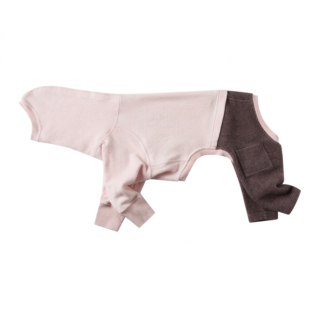 CloudSnuggle Winter Patchwork Jumpsuit for Dogs