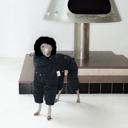 WinterCore Four-Leg Dog Jacket – Grey, White or Navy