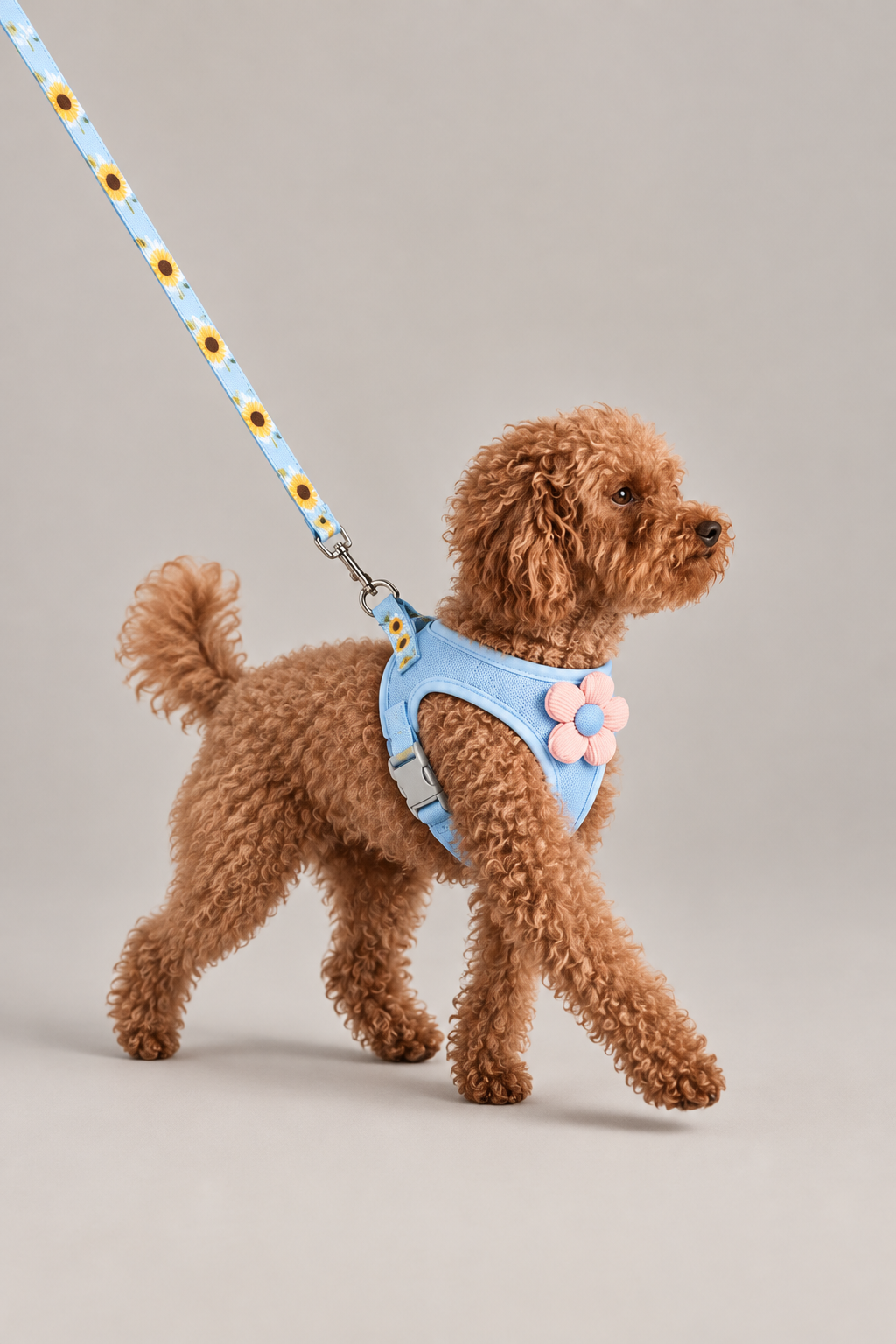 Sunflower mesh small dog harness – view 2