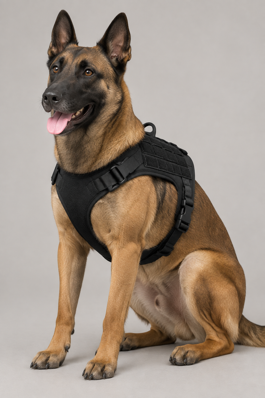 Tactical dog harness – view 2