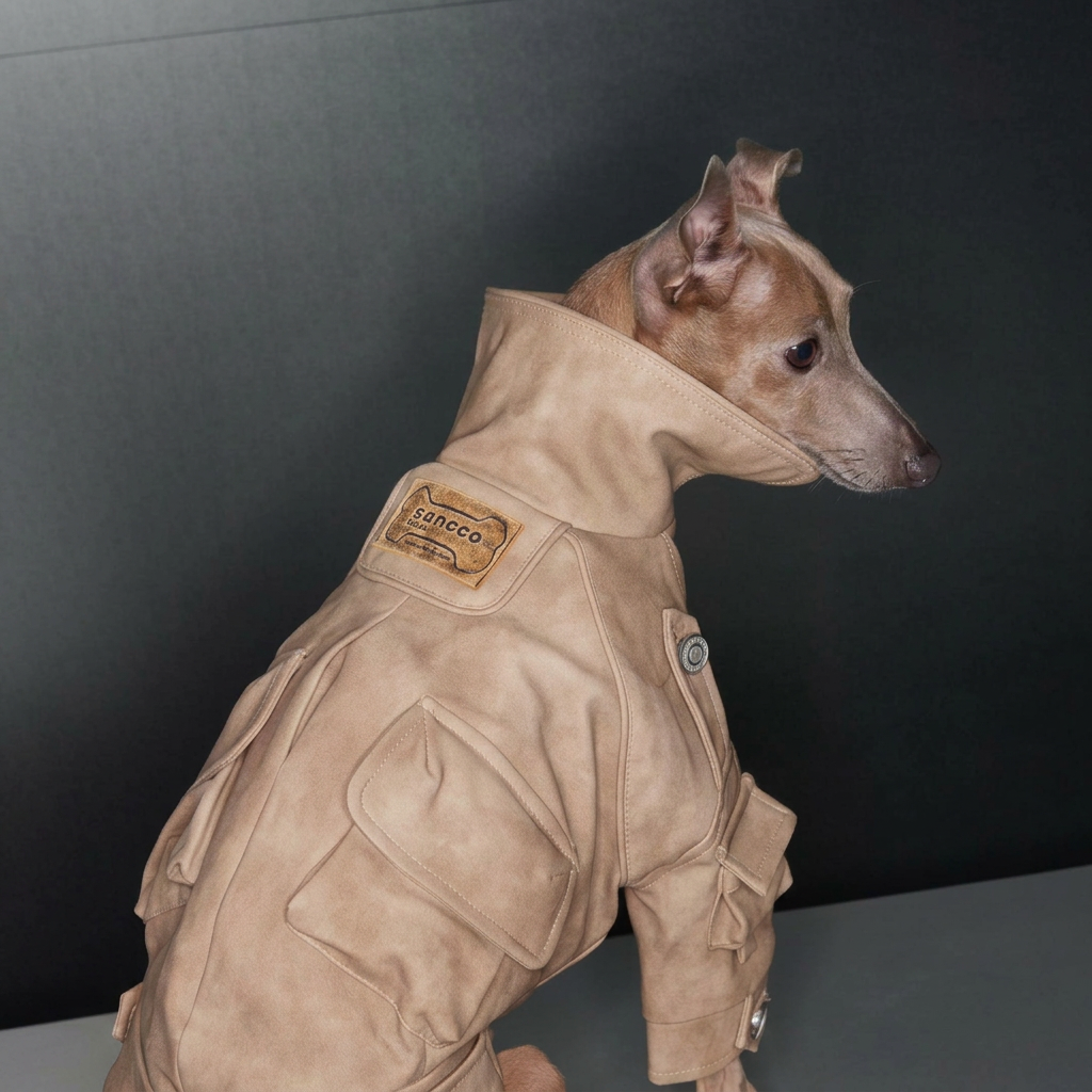 Urban Moto Suede Jacket for Dogs