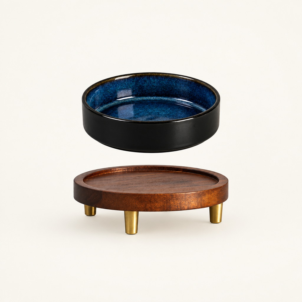 Low single-bowl stand