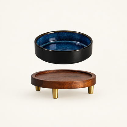 Low single-bowl stand