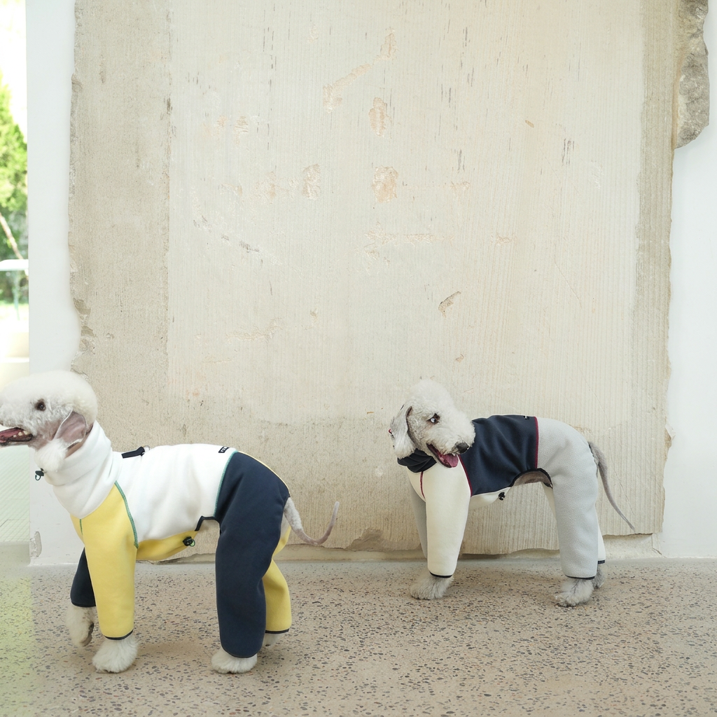 Polaris Colour-Block Four-Leg Dog Jumpsuit