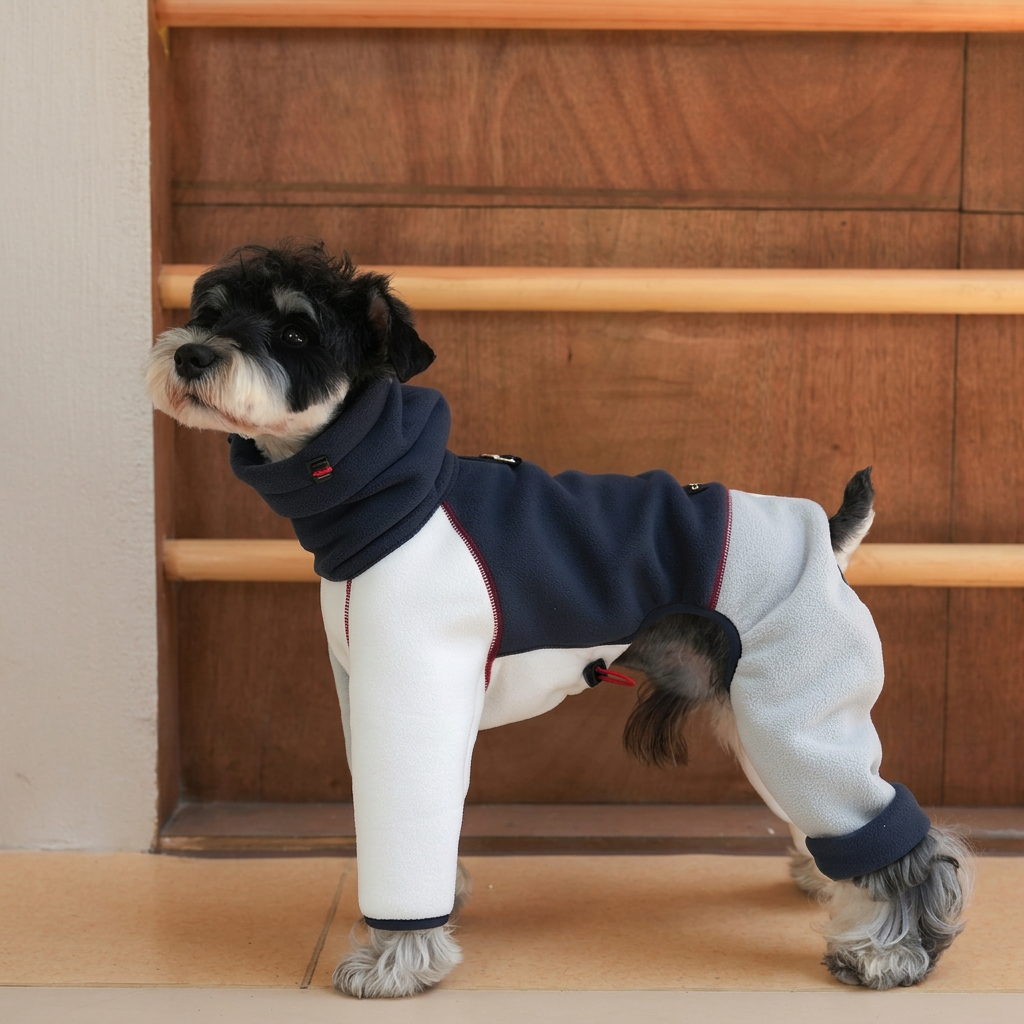 Polaris Colour-Block Four-Leg Dog Jumpsuit