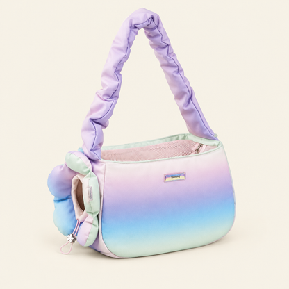 Iridescent Pet Carrier Bag – Lightweight Crossbody Dog and Cat Carrier for Small Pets, 5 Colour Styles