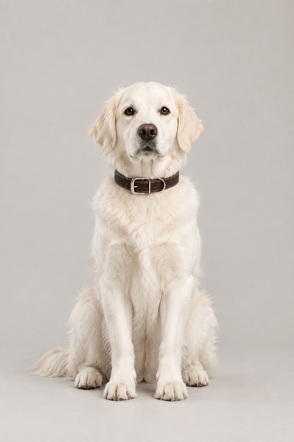 Full-grain leather dog collar – view 3