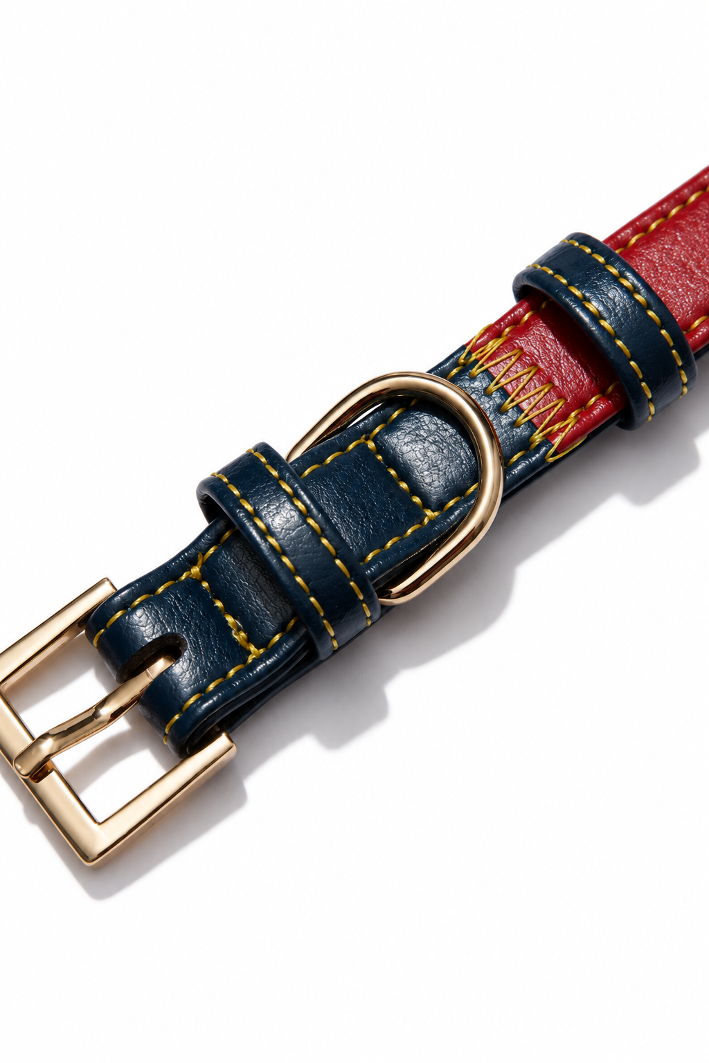 Two-tone PU dog collar – view 7